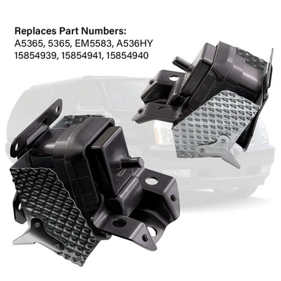 Soportes de motor 2 piezas para Chevrolet Avalanche Silverado 1500 2007-2013 5,3 L V8 Foto 1 de 4