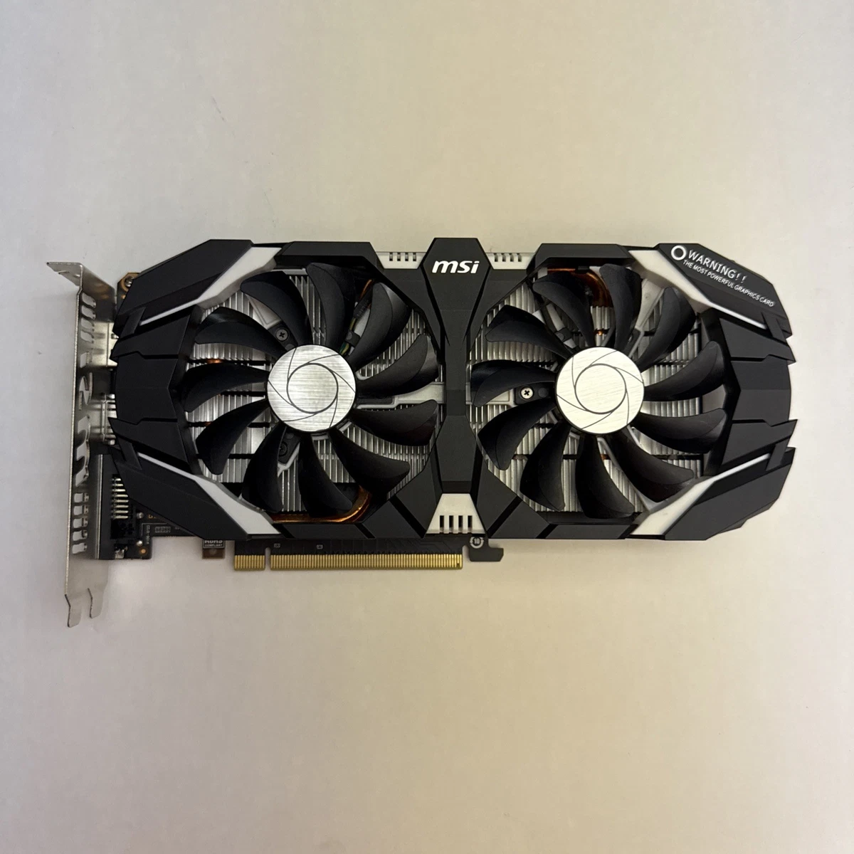 MSI NVIDIA GeForce GTX 1060 3 GB Memory Computer Graphics Cards