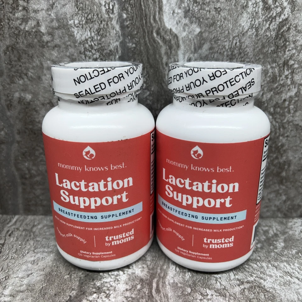 Mommy Knows Best Lactation Support 120 Vegetarian Capsules