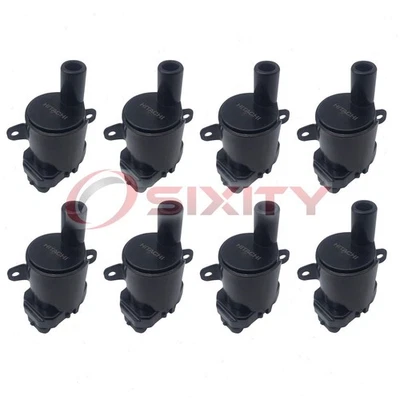 Bobinas de encendido Hitachi de 8 piezas para Chevrolet Silverado 1500 HD 2001-2006 6,0 L sin Foto 1 de 4