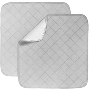 Waterproof Incontinence Chair Pads Reusable Absorbent Pee Pads 22"x21" 2 Pack - Picture 1 of 7