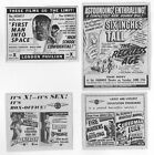 Film Magazine Adverts 4 small Exploitation ads Womaneater Six Inches Tall etc