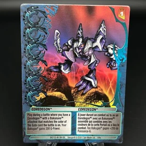 Bakugan Coredegon Blue Ability Card 2011 BA2132-AB-SM-GBL 4/4a MECHTANIUM SURGE - Bild 1 von 7