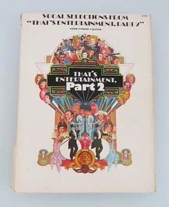 Vintage (1976) That's Entertainment Part 2 Sheet Music Songbook - Picture 1 of 5
