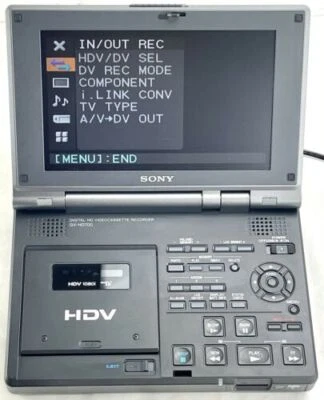 Vintage Sony GV-HD700 1080i HDV HDMI Digital HD Videocassette Recorder 111821 - Image 1 of 4