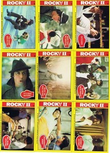 Rocky II Topps 1979. Singles. Check the List. $1 each + Discounts.