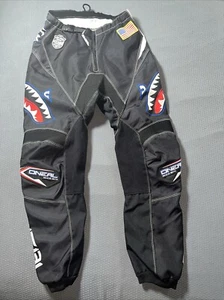 O'Neal Motocross Pants Team Race Issue Adult Size 28 Black, Red, White and Blue - Picture 1 of 16