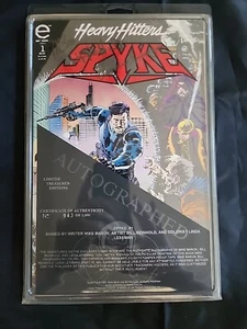 #1 Spyke - Heavy Hitters - Echtheitszertifikat signiert Mike Baron, Bill Reinhold, Linda Lessman - Bild 1 von 4