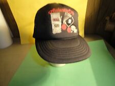 VINTAGE ATLANTIC CITY BY APPLE BASEBALL CAP HAS A SLOT MACHINE CARDS DICE CHIPS