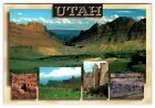 Carte postale vintage 4x6 inutilisée San Rafael Swell Utah EB320
