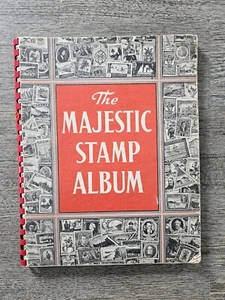 Álbum de estampillas majestuosas 1963 Grossman Co Brasil Italia Estados Unidos Hungría Estados Unidos - Imagen 1 de 11
