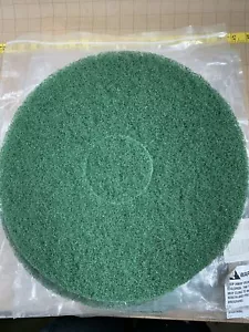 Green Scrub 12" Floor Maintenance Pads X5 Can Ship to YOU! - Picture 1 of 6