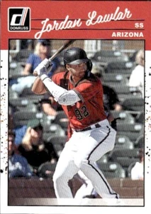 2023 Donruss #244 Jordan Lawlar Arizona Diamondbacks Baseball - Bild 1 von 2