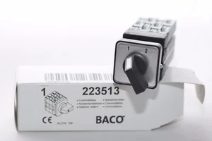 Umschalter / Nockenschalter von BACO Typ 223513 ohne 0-Stellung, 3-polig - Picture 1 of 5