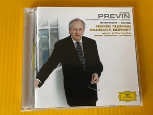 Andre Previn Diversions Songs Renee Fleming B Bonney Deutsche Grammophon 01 CD - Imagen 1 de 3