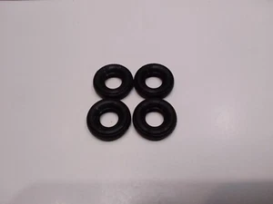 4 TYRES FOR PLASTIC FJ MICRO MODELS ;WILL ALSO FIT AUSTRALIAN MICRO MODELS CAR - Picture 1 of 1