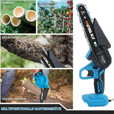 Für 18V Makita Akku Kettensäge Mini Elektro Motorsäge Handkettensäge 6 Zoll Säge - Bild 1 von 4