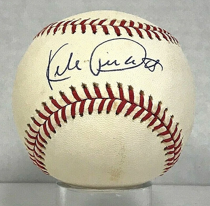 Kirby Puckett Signed Official American League Baseball Beckett BAS Auto HOF  - Image 1 of 2