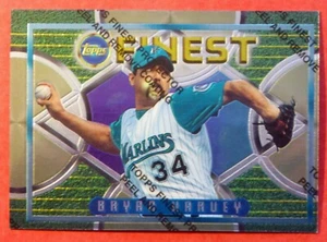 1995 Topps Finest Bryan Harvey #97 (Marlins) NM+  - Picture 1 of 2