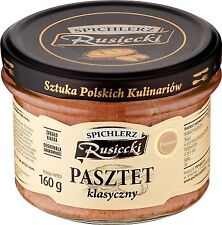 (24,94 EUR/kg) Streichwurst Pasztet Klasyczny aus Schweinefleisch 160g Rusiecki