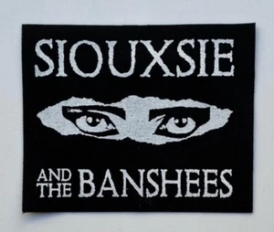 Siouxsie Cloth Patch Sew On Badge Goth Rock Approx 4" X 5" (CP243) - Picture 1 of 1