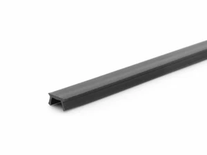 Cover Profile Black I-Type Slot 8 Length 2m, VPE = 2 Piece - Picture 1 of 3