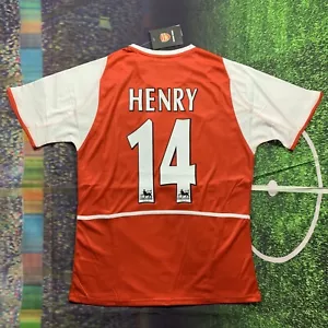 Thierry Henry Arsenal 2002/2003 Jersey - Retro Jersey - Mens Sizes - Picture 1 of 8
