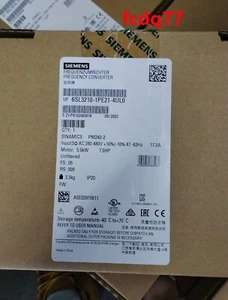 1PCS BRAND NEW Siemens Unopened 6SL3210-1PE21-4UL0 6SL3 210-1PE21-4UL0 - Picture 1 of 6