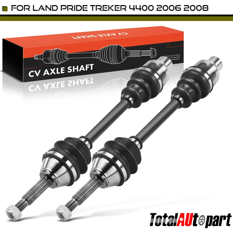 2x Conjunto de eje CV para Land Pride Treker 4200 2008 Treker 4400 2006 trasero derecho derecho Foto 1 de 4