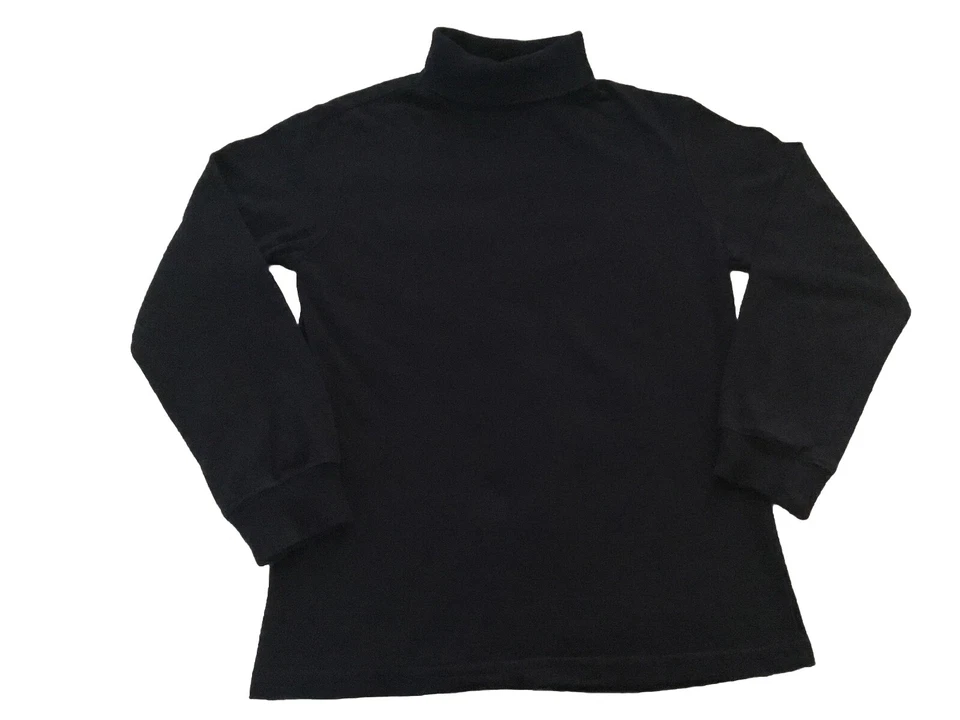 Greendog Nordstrom Size 7 Blue Cotton Turtleneck Long Sleeved Unisex Boy Girl Foto 1 de 4