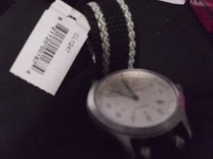 Columbia 39mm Uhr silberfarben Datum Leuchtzeiger schwarzes Armband cl-1247 - LÄUFT - Bild 1 von 1