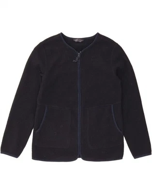 MARKS & SPENCER Womens Fleece Jacket UK 6 XS Navy Blue Polyester DS32 - Image 1 of 3