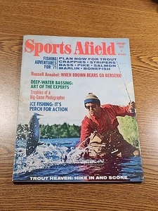 Sports Afield January 1971 Bears Go Berserk - Ice Fishing -Deep Water Bassing - Picture 1 of 7