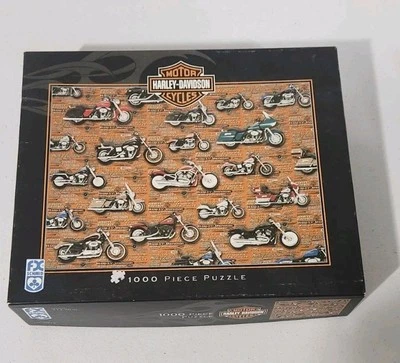 Rompecabezas Harley-Davidson H-D 2004 1000 piezas 27x20 FX Schmid Foto 1 de 3