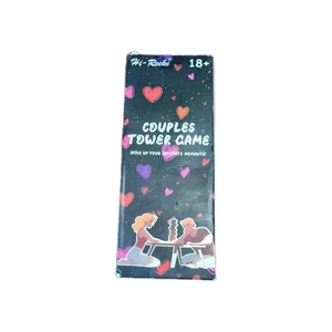 Super Naughty Block Tower Game Couple Activities & Date Night Ideas Bridal Gift - Picture 1 of 9