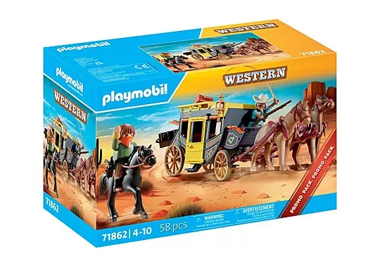 Playmobil #71862 Wild West Stagecoach - Brand New! - Image 1 of 1