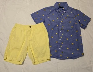 Janie and Jack A PLACE IN THE SUN Boys Outfit 6 EUC - Picture 1 of 4