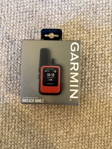 Garmin inReach Mini 2 Satellite Communicator - Flame Red - Picture 1 of 5