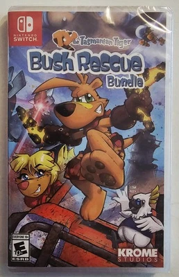 TY THE TASMANIAN TIGER BUSH RESCUE BUNDLE NINTENDO SWITCH FAST SHIPPING  - Image 1 of 2