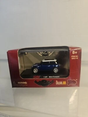 MALIBU INTERNATIONAL - REEL RIDES THE ITALIAN JOB - MINI COOPER BLUE - Image 1 of 2