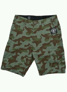 Volcom stone shorts Men's Camo Vargo Cargo Shorts size 30 New - Picture 1 of 2