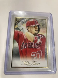 2019 Topps Gallery Mike Trout #105 - Picture 1 of 3