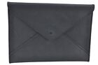 Sac à main sac à main noir Louis Vuitton Epi authentique étui à lettres noir LV K8184