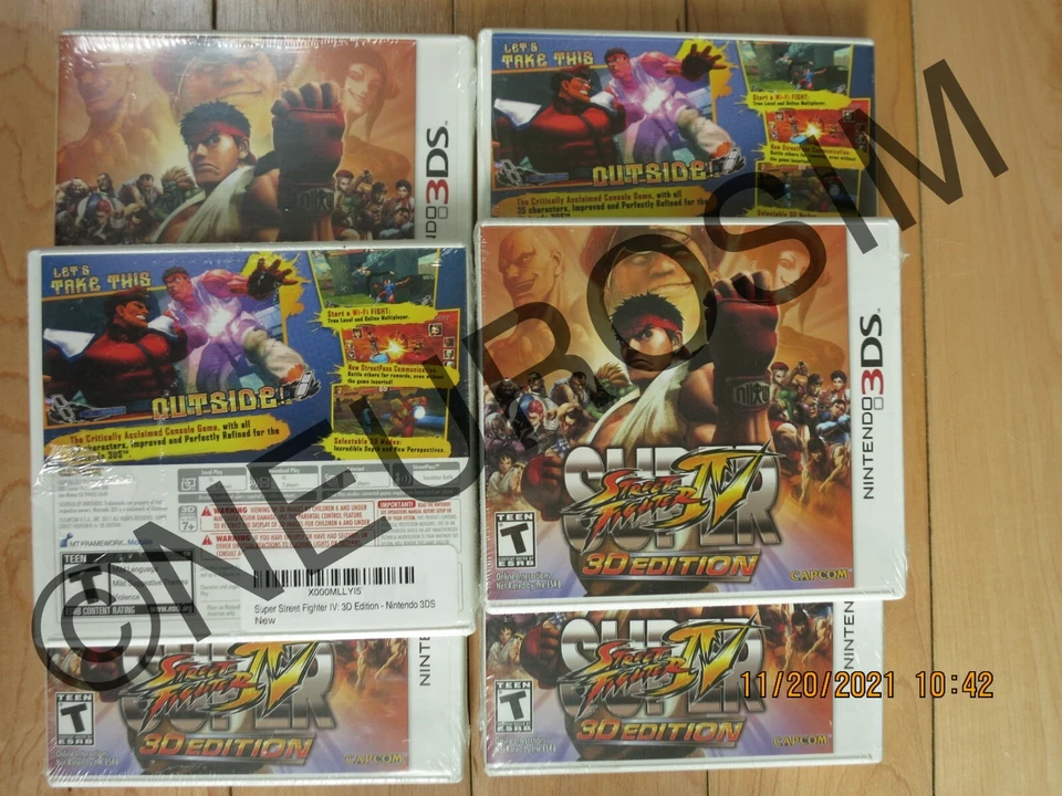 Brand NEW Super Street Fighter IV: 3D Edition - Nintendo 3DS - Image 1 of 1