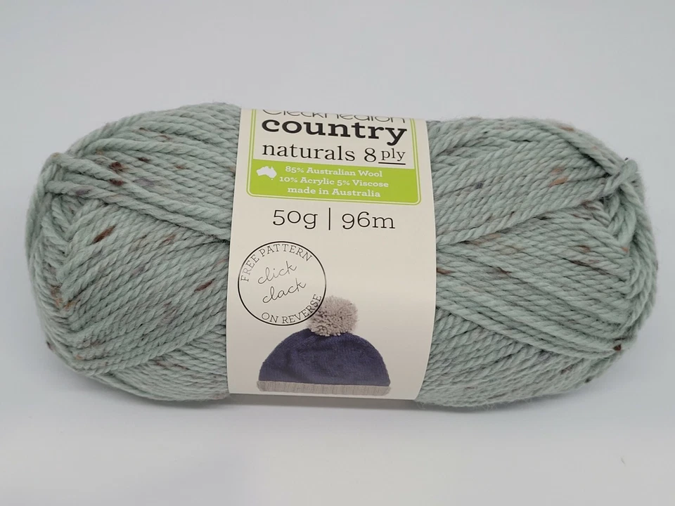 Cleckheaton Country Naturals #1845 Glacial Green 50g 8 Ply - image 1 of 1