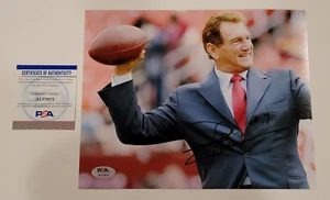 JOE THEISMANN Signed 8x10 Photo-Notre Dame-WASHINGTON REDSKINS-PSA - Picture 1 of 5