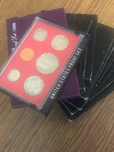 12 Sets US Mint Proof Sets - Assorted Dates - Picture 1 of 4