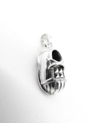 ÚNICO Adorable Plata Esterlina Marcasita Cristal Bebé Zapato Dije Delicado Colgante Foto 1 de 4