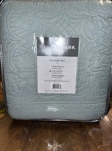 Madison Park, Coverlet Set, Full/Queen - Seamist Tuscany Quilt 3pcs - Picture 1 of 2