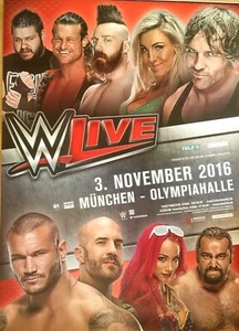 WRESTLING 2016 MÜNCHEN orig. Tour Poster - Tour Plakat - DIN A0 - Picture 1 of 1